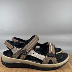 Orthofeet Venice 926 Comfort Sandal Flats Women's US 6M Brown